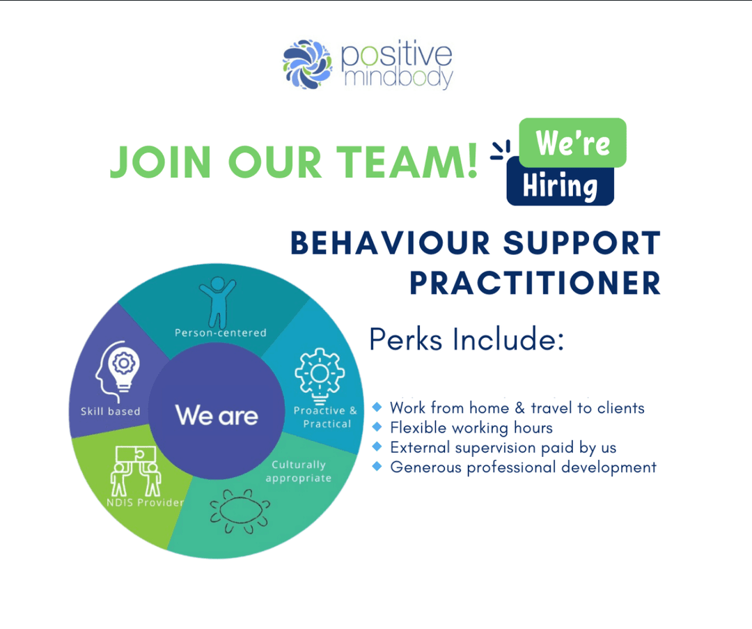 Join our team - Behaviour Support Practitioner position